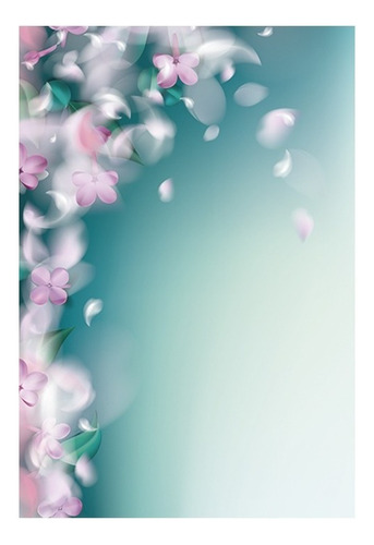 Fundo Fotográfico - Ensaio Gestante Floral 1,50x2,20 93