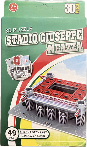 Rompecabeza Para Armar Puzzle 3d Stadio Giuseppe Meazza