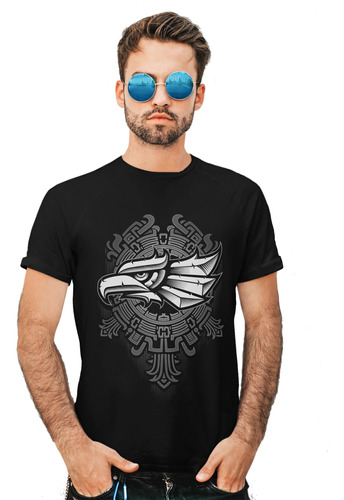 Playera Águila Azteca/ Cultura/ Dama/ Caballero