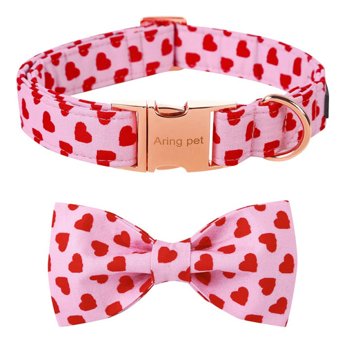 Aring Pet Collar De Perro Para El Día De San Valentín-adorab