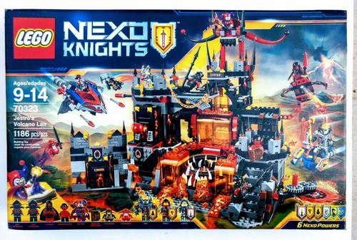  Lego Nexo Knights 70323 Jestro's Volcano Lair Nvo Envio Gra