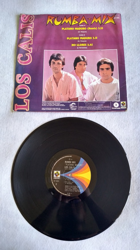 Los Calis Plátano Maduro (rumba Mix) Lp Vinil Impecable 1988 (Usado)