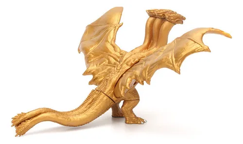 Figura De Dinosaurio Ghidorah, Dragón De Tres Cabezas,