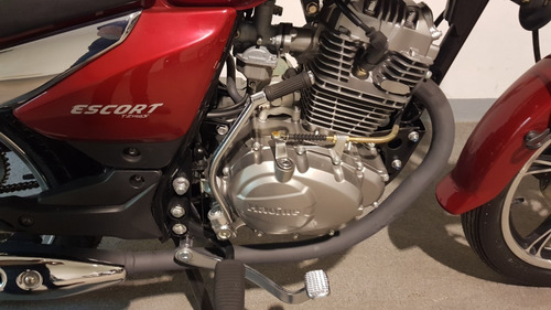 Imagen 8 de 16 de Haojue Escort 150 Tz Moto 150 Chopper 0km