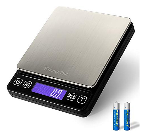 Kitchentour Escala De Cocina Digital - 3000g/0.1g 468t6