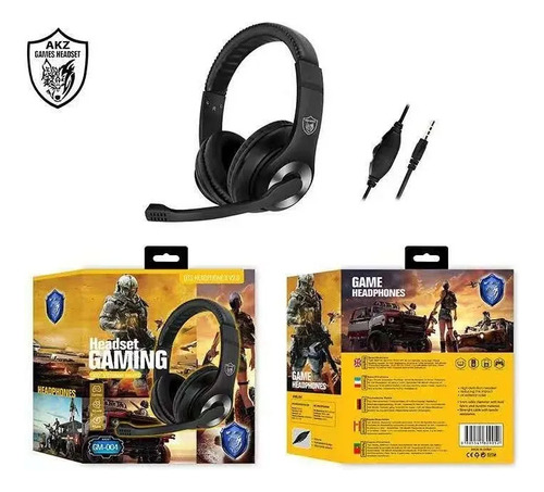 Audífono Gamer Micrófono Compatible Ps4 Notebook Xbox One