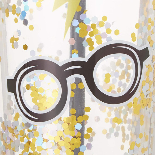 Vaso Harry Potter Spoontiques 20 Oz Acrílico Dorado Brillant Harry Potter