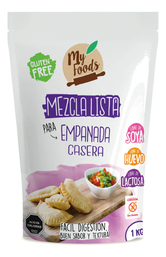 Mezcla Para Hacer Empanadas Sin Gluten 