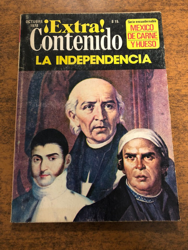 Revista Contenido Extra / La Independiencia 0ctubre 1978