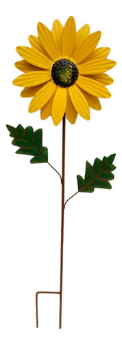 Jardín Girasoles Viento Flor Escultura Para Decoración De