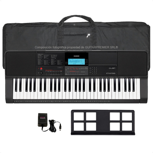 Organo Teclado Casio Ct-x700 Piano Sensitivo Fuente Funda