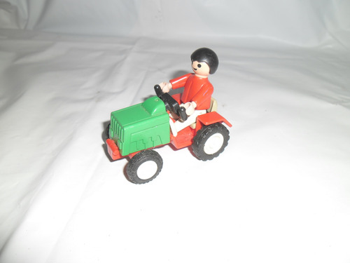Lote Antigo Boneco Cavalo Trator Canoa Playmobil Ano 70 Trol (Usado)