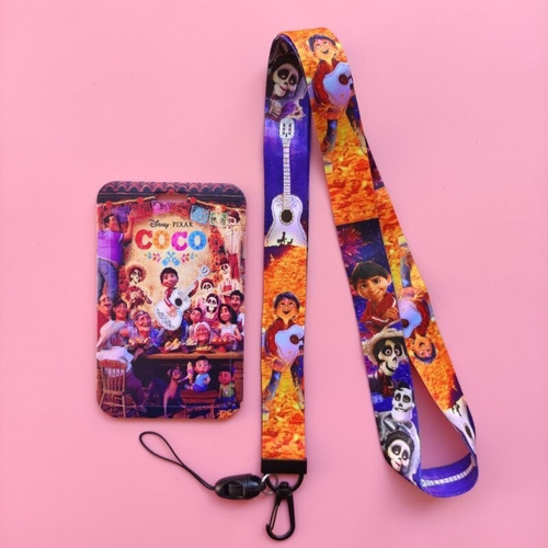 Imagen 6 de 9 de Lanyard Portacredencial Coco La Pelicula