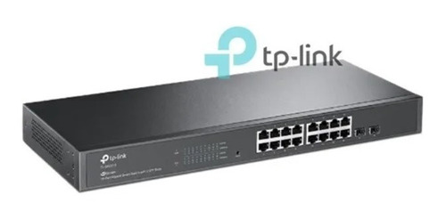 Switch Tl-sg2218 De 16 Puertos Gigabit +2 Sfp Adm L2 Tp-link