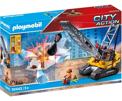 Playmobil City Action 70442 Excavadora Oruga