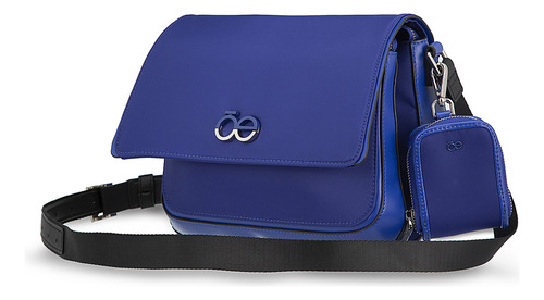 Bolsa Satchel Cloe Xebala Mediano Color Azul