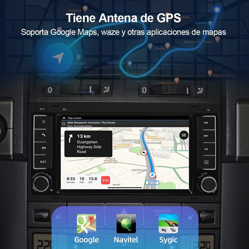 Estéreo Cámara For Vw Touareg Transporter T5 Multivan Gps