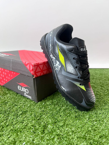 Zapatillas Botines Para Niños Pista Papi Futbol 5 Eu6807
