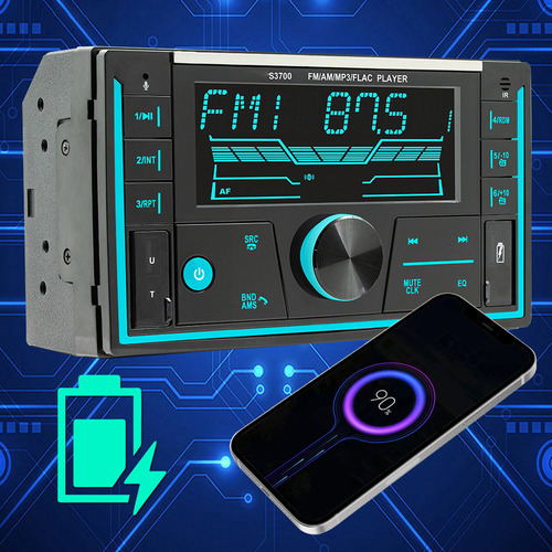 Reproductor De Audio De Coche Estéreo Bluetooth Para Llamada
