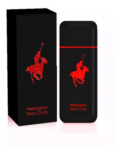 Wellington Polo Club Hombre Negro Perfume 90ml Financiación!