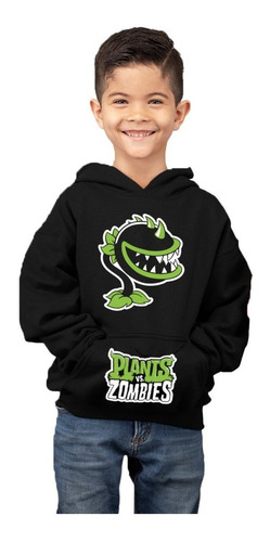 Imagen 1 de 3 de Pleron Estampado Niño Plants Vs Zombies R478g478