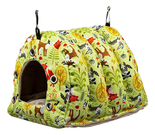 Jaula Para Loros, Hamaca, Cama Para Dormir, Cabaña, S
