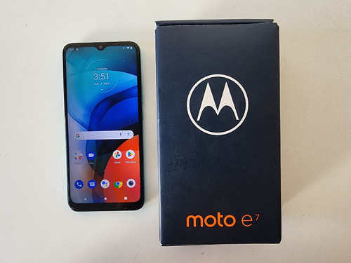 Moto E7 32 Gb Azul Aqua 2 Gb Ram Sin Accesorios