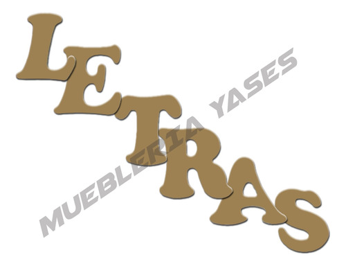 Letras Mdf Nombres Avisos Decoracion Fiesta Cuarto 6pack