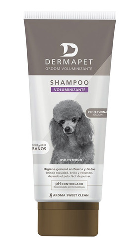 Shampoo Perros Dermapet Groom Voluminizante X 250ml