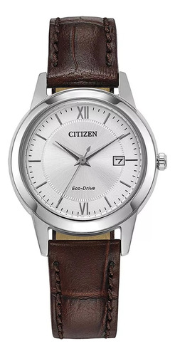 Citizen Classic White Dial Leather Fe1087-28a ..... Dcmstore