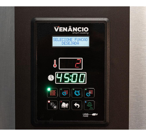 Forno Combinado Don Bidone Cavalete 10gn A Gás 220v Venâncio