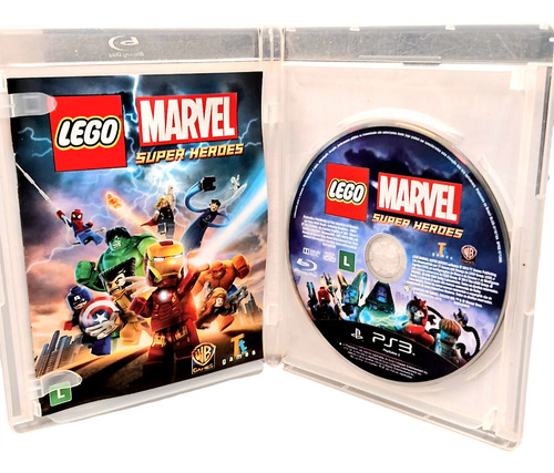 Jogo Ps3 Lego Marvel Super Heroes (Usado)