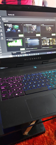 Laptop Dell Alienware M15 R1 Core I7 Nvidia Rtx6gb Unica Negro (Usado)