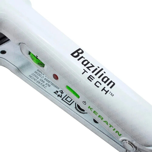 Imagen 4 de 10 de Planchita Plancha Pelo Babyliss Brazilian Keratina Alisados
