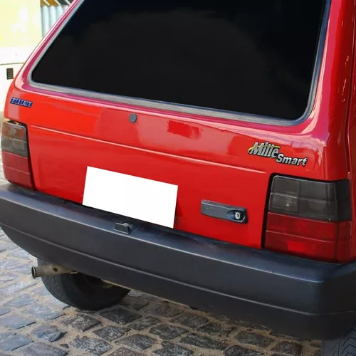 Kit Emblema Fiat Uno Mille Smart Resinado Modelo Original