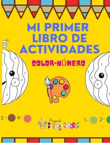 Libro Mi Primer  De Actividades Color-número: Mi Prim Lrf