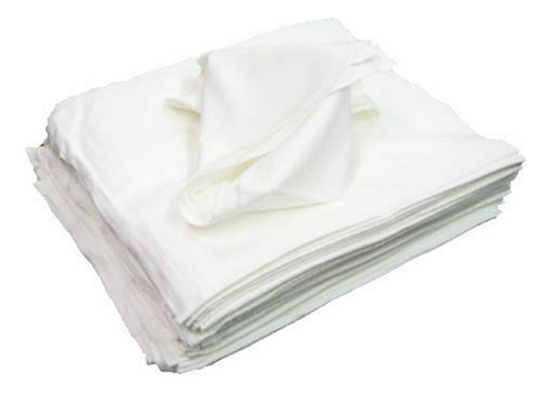 Pack De 2 Telas De Algodón Suave Blanco, 13  X 13  - Craft B