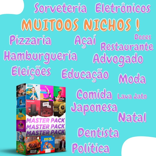 Imagem 2 de 8 de Master Pack Artes Corel Draw Mídias Sociais Lançamento 2021