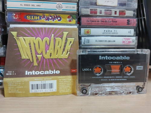 Intocable - Amor Maldito (cassette Orig Portada Impresa) 