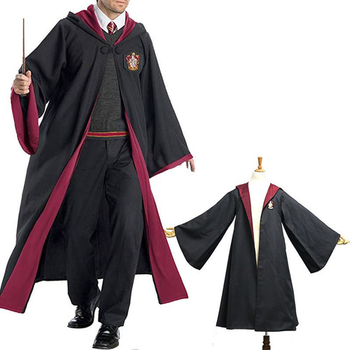 Túnica Mágica De Harry Potter, Traje Cosplay De Halloween, Juego De 5 Piezas De Harry Potter