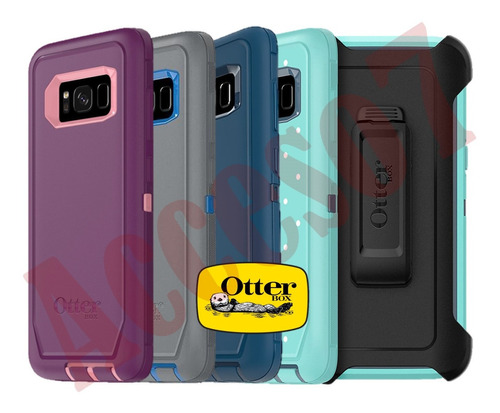 Funda Samsung Galaxy S8 Otterbox Defender Uso Rudo Con Clip