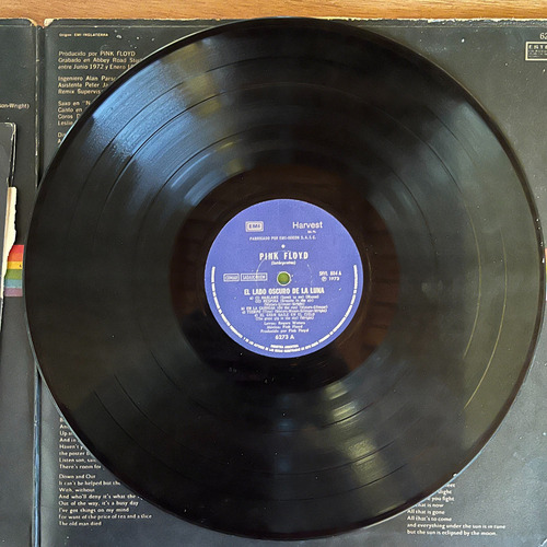 Vinilo Pink Floyd - El Lado Oscuro De La Luna Lp 1973 Estándar (Usado)