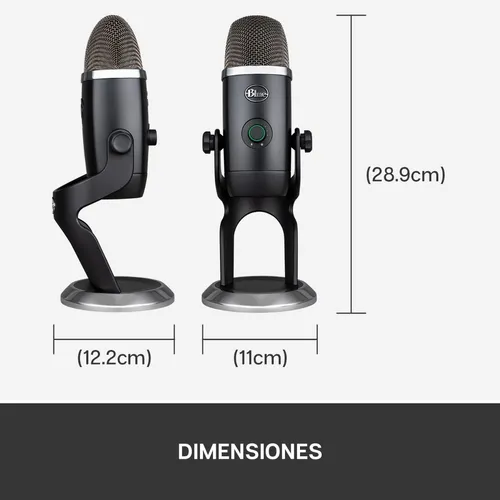 Micrófono Blue Yeti X Professional Condensador Cardioide