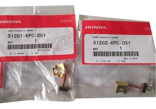 Kit Escobillas De Motor De Arranque Honda Crf 450 X 19 - 22