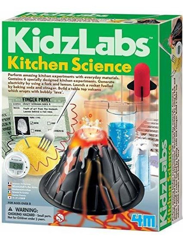4m Cocina Kit De La Ciencia - Diy Química Experimento De Lab