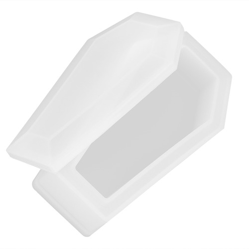 Moldes De Silicone Para Molde De Resina Coffin Zombie Dark M