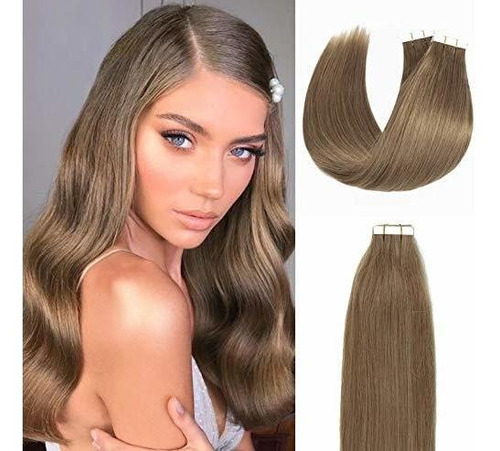 Cinta Anrosa En Extensiones De Pelo Pelo Humano Real 3nyhg