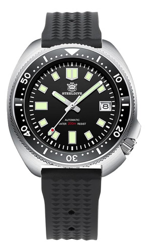 Reloj Steeldive Para Hombre, Reloj De Pulsera Automático 197