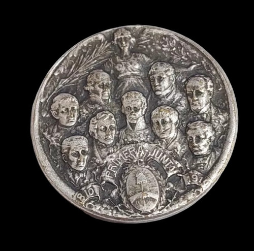 Medalla Centenario - Primera Junta Año 1910 - 33 Mm - 1140