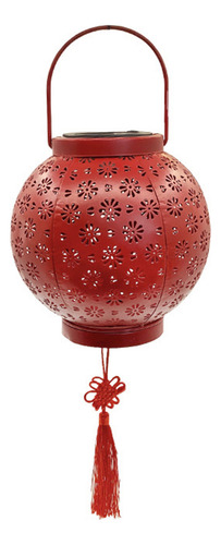 Farol De Mesa Z Solar Para Exteriores, Linterna Roja Parpade